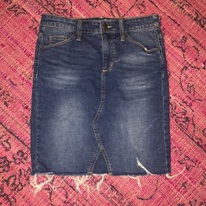 Universal Thread Midi Denim Skirt
